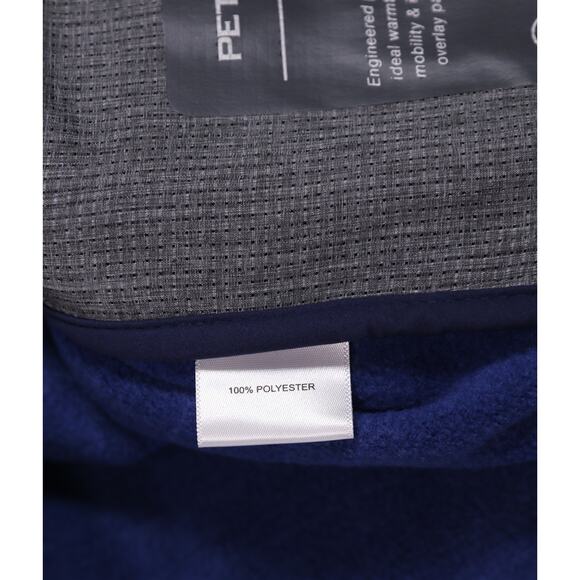 Peter Millar Men's Blue Fade Fleece Zip Front Vest Jacket Small New - Picture 9 of 9